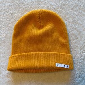 UNISEX Neff Mustard Yellow Beanie